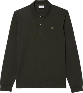 Lacoste Polo Shirt - Heren - Polos - Groen - L - Katoen - Tops