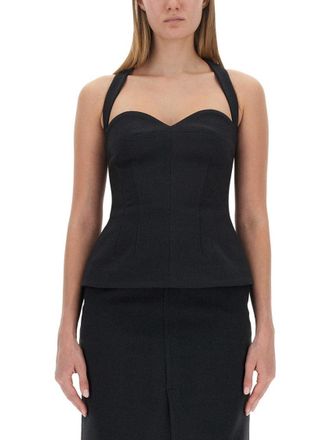 Philosophy di Lorenzo Serafini Bustier Top With Sweetheart Neckline