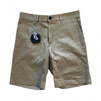 Nike Mens Chino Shorts In Khaki