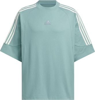 adidas Logo T-Shirt Asia Sizing Teal JI6645