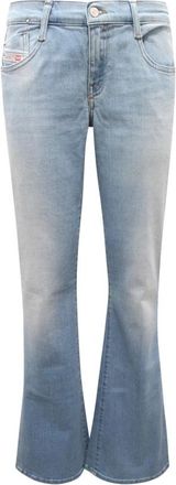 Diesel D-Ebbey Bootcut Low Waist Jeans - Dames - Bootcut Jeans - Blauw - W25 - Jeans