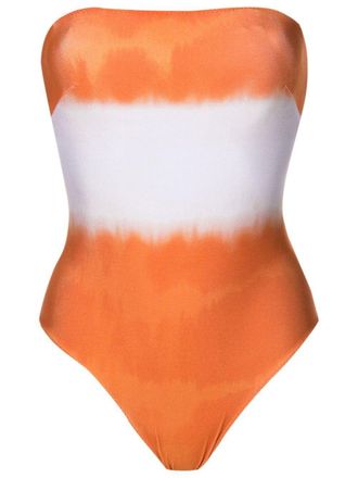 Clube Bossa Costume intero Baloutelli con fantasia tie-dye - Arancione