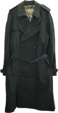 Gucci Trench doppiopetto anni 2000 - Nero
