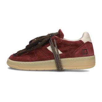 D.A.T.E. D.a.t.e. - Court 2.0 - Dames - Schoenen - Rood - Maat: 40 EU Katoen