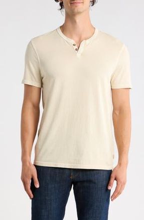 Lucky Brand Herringbone Short Sleeve Western Shirt in Chutney at Nordstrom Rack, Size Xx-Large