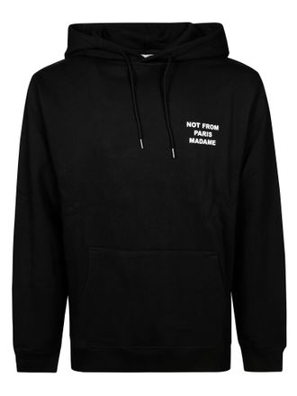 Dr&ocirc;le de Monsieur Crew Neck Black Slogan Sweatshirt