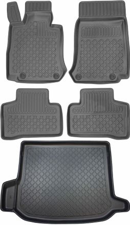 OEM Juego De Alfombrillas Para Coche Y Maletero Para Mercedes Glc Coup&eacute; Desde Septiembre De 2016