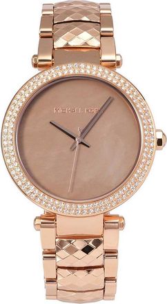 Michael Kors Womens Ladies MK6426 Watch - Rose Gold - One Size