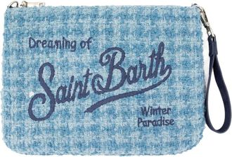 MC2 Saint Barth Clutches, female, Blue, Size: ONE SIZE Organizer Carry Bag with Zip
