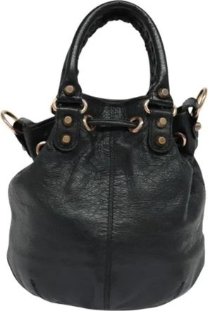 Balenciaga Pre-owned Cuero bolsos-de-mano - Pre-owned - Mujer - Negro - ONE SIZE