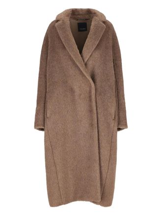 Max Mara Jas met sjaalrevers - Bruin