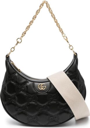 Gucci Black Matelass shoulder Bag