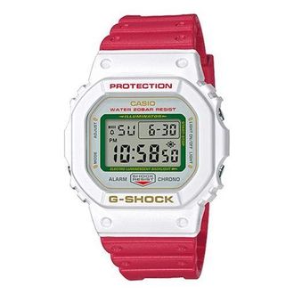 Casio G-Shock Square White Red DW-5600TMN-7