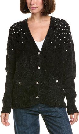 Karl Lagerfeld Karl Lagerfeld Embellished Shoulder Cardigan
