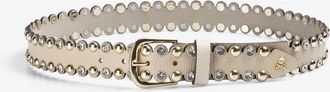 Scalpers Sandy Cristal Belt in Ecru at Nordstrom, Size Medium