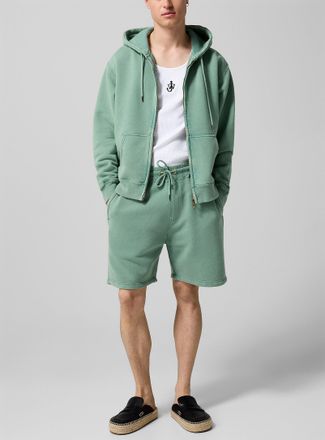 J.W.Anderson Mens Faded sage jersey short