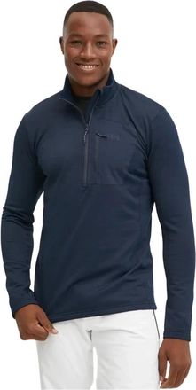 Helly Hansen Versalite Half-Zip Fleece - Heren - Outdoor shirts - Blauw - S - Polyester - Fitness