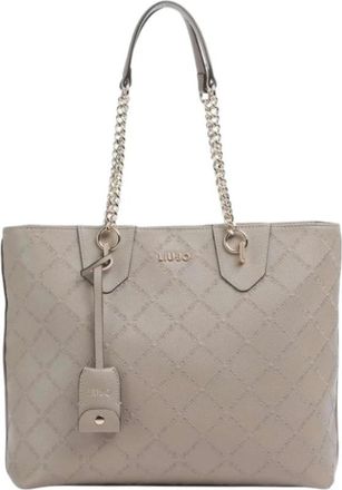 Liu Jo Stijlvolle Shopper met Ritssluiting - Dames - Shoppers - Beige - ONE Size - Tassen