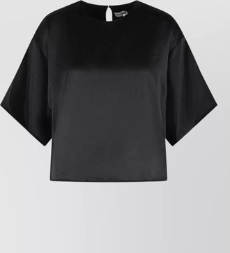 SIMKHAI acetate-blend top