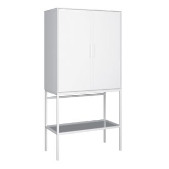 Furniture To Go Slimline 2 Door Tall Cabinet