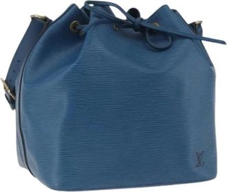 Louis Vuitton Pre-owned Bucket Bags, female, Blue, Size: ONE SIZE Pre-owned Vintage Bucket Bag