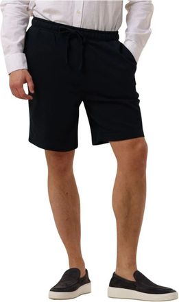 Lyle & Scott Korte Broeken, Heren, Blauw, L, Navy Sweat Shorts voor stijlvolle mannen
