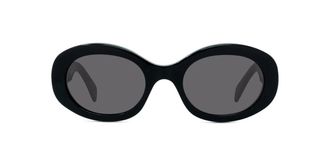Celine CL40194U Triomphe 01A Womens Sunglasses Black Size 52