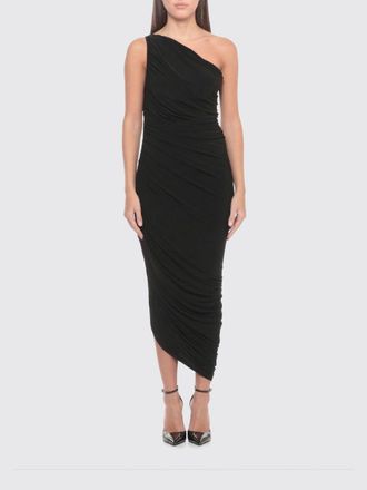 Norma Kamali Abito monospalla Norma Kamali in jersey