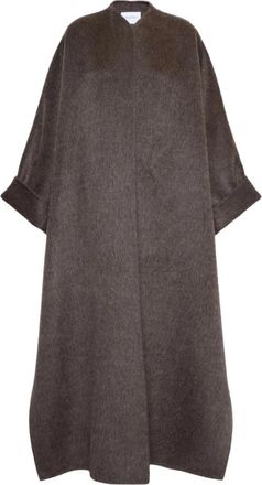Max Mara Jassen Grijs - Dames - Mantel - Bruin - S - Jassen