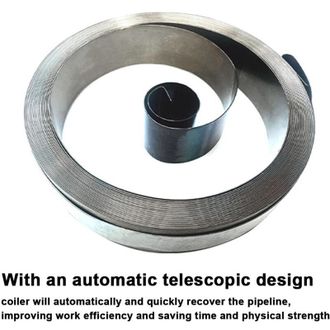 Elle Carrete De Manguera Retr&aacute;ctil Autom&aacute;tico De 8 Mm, Soporte Para Manguera De Lavado De Autos, Carrete De Manguera De Alta Presi&oacute;n Para Montaje En Pared,