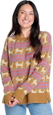 Toad & Co Toad & Co Cotati Dolman Sweater Womens Kelp Pups Long Sleeve Pullover GBO2288