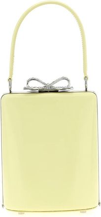 Self Portrait Leren Mini Schoudertas - Dames - Handtassen - Geel - ONE Size - Leer - Tassen