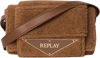 Replay Tassen, Dames, Bruin, ONE Size, Cross Body Bags
