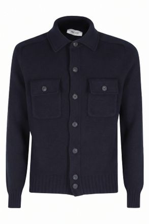 Gran Sasso Blue Geelong Wool Seven-Button Jacket