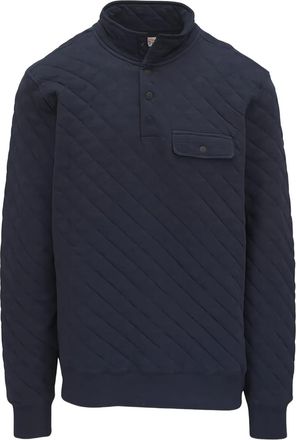 Faherty Felpa Epic trapuntata - Blu