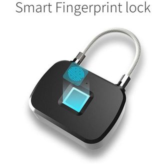 Trade Shop Trade Shop - Lucchetto Serratura Smart Impronta Digitale Telecomando Senza Chiave App Q-p63