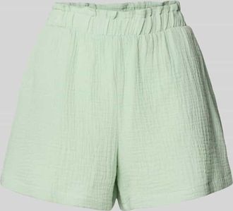 Vero Moda Loose Fit Shorts aus Baumwolle Modell NATALI in Schilf, Gr&ouml;&szlig;e XL