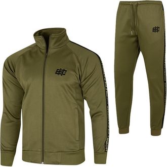 OEM Ch&aacute;ndal Deportivo Para Hombre - Conjunto Talla S Color Caqui