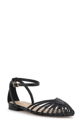Jessica Simpson Eulean Ankle Strap Sandal in Black at Nordstrom, Size 7.5