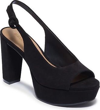 Bernardo Vega Peep-Toe Platform Slingback Heels