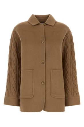 Max Mara Camel Tacco Cardigan