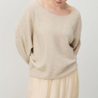 American Vintage Trui met boothals DAMSVILLE