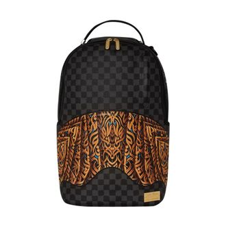 Sprayground Checkerboard Motif Backpack