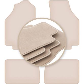 OEM Alfombrillas Beige Premium Para Honda Civic Iv Hatchback 1987-1991