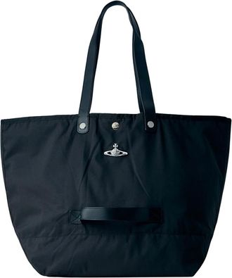 Vivienne Westwood Tassen, unisex, Zwart, ONE Size, Leer, Utility Tote Bag
