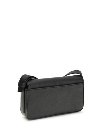 Alexander Wang Womens Shoulder Bag Black Calf Leather