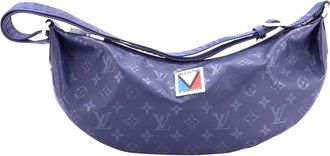 Louis Vuitton Americas Cup Hammock Bag Monogram Storm Canvas (Authentic Pre- Loved)
