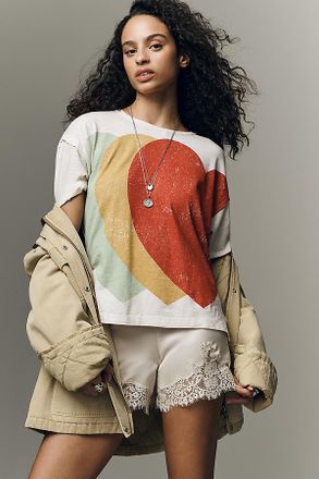 Pilcro Graphic Heart Tee