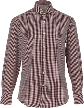 Brunello Cucinelli Hombre, Camisas, Rojo, Talla: S