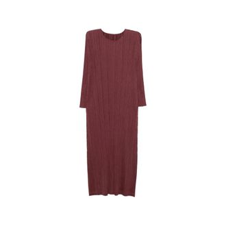 Issey Miyake Midi Dresses, female, Red, Size: XS Monthly Colors Jan Dress